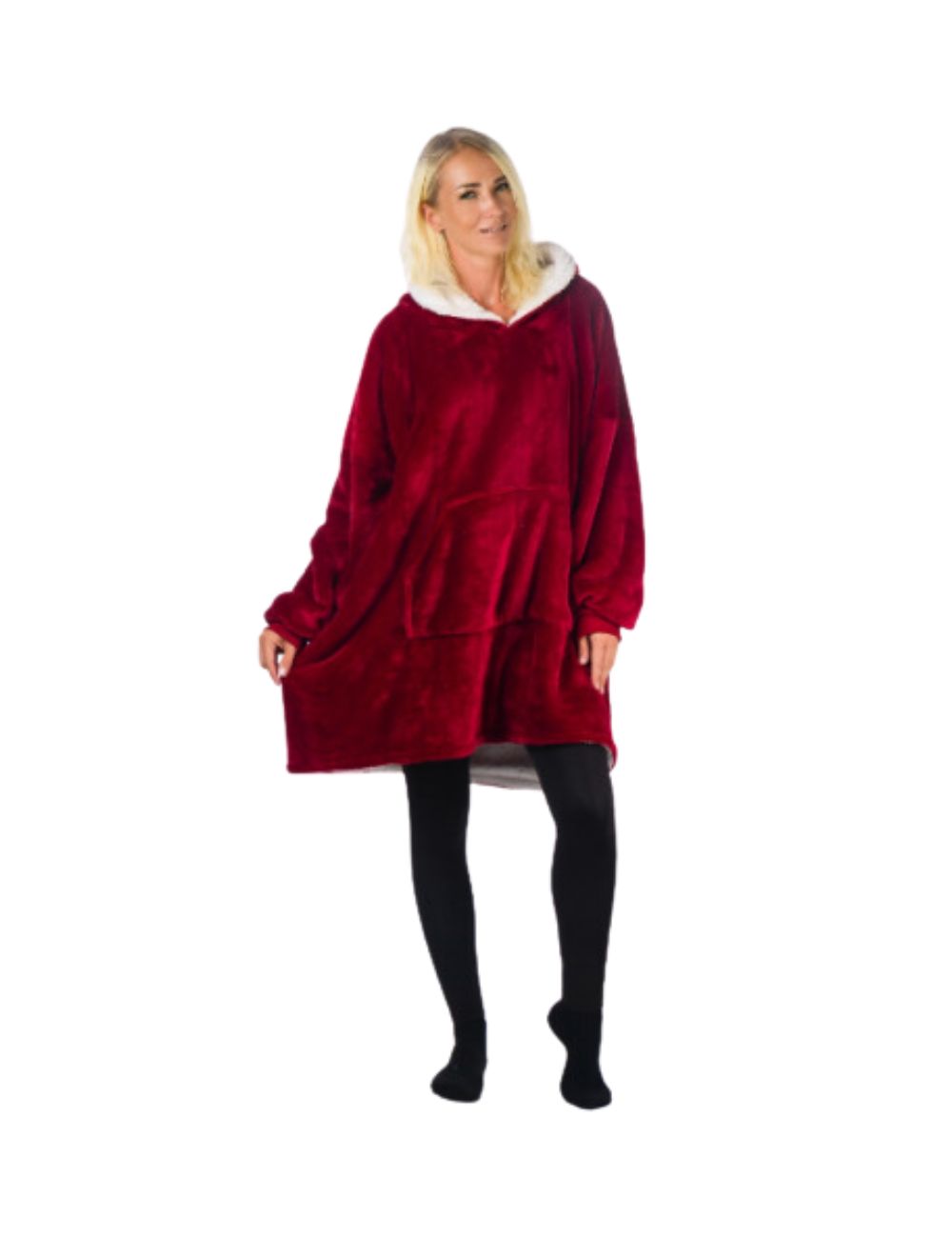 Poncho in Pile Unisex